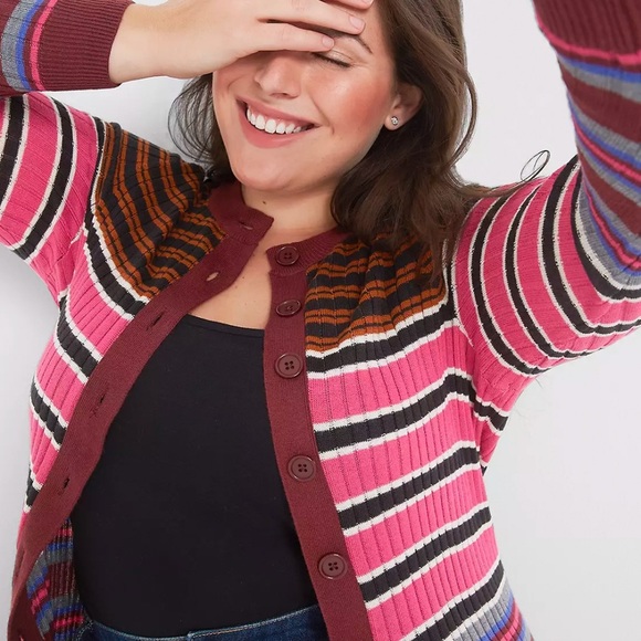 LANE BRYANT Duster Cardigan - Picture 2 of 11